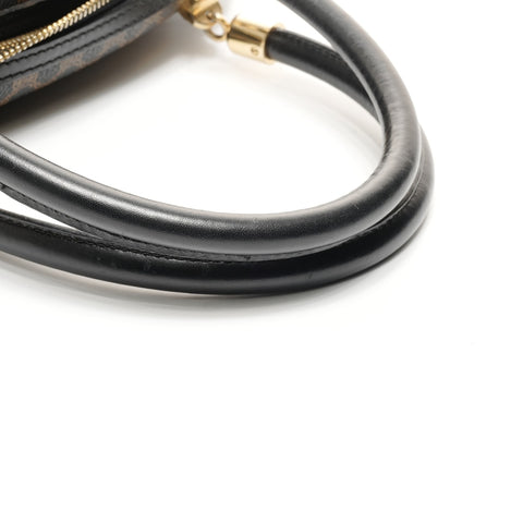 CELINE Macadam PVC Handtasche schwarz WS24887