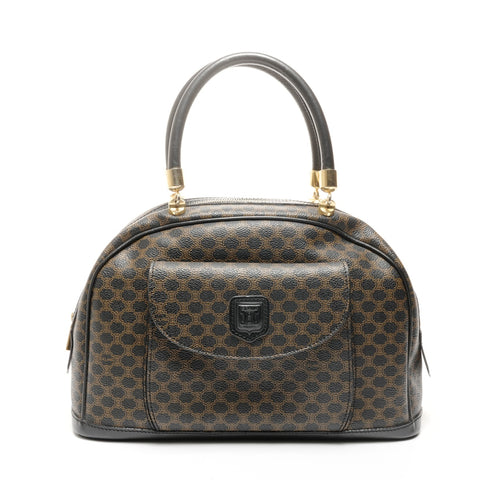 CELINE 碎石 PVC 手提包 黑色 WS24887