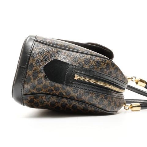 CELINE 碎石 PVC 手提包 黑色 WS24887