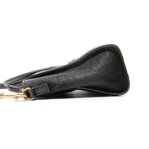 CELINE Nano Luggage 2way 皮革手提包黑白 WS24888