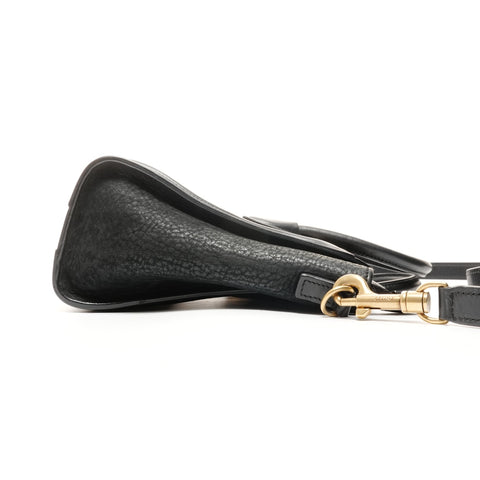 CELINE Nano Luggage 2way 皮革手提包黑白 WS24888