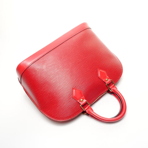 路易威登 1999 Epi Alma PM 手提包红色 WS24889