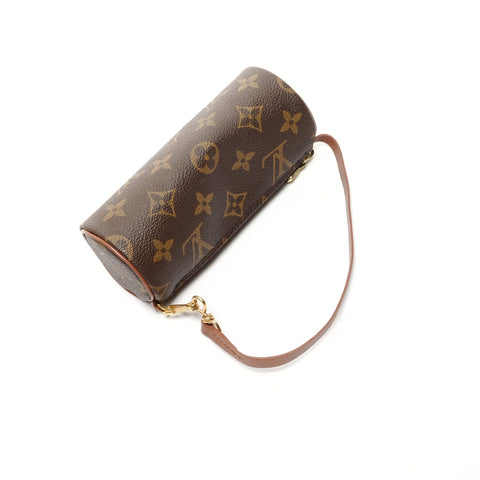 路易威登 1992 年 Monogram Papillon 30 手提包 棕色 WS24890