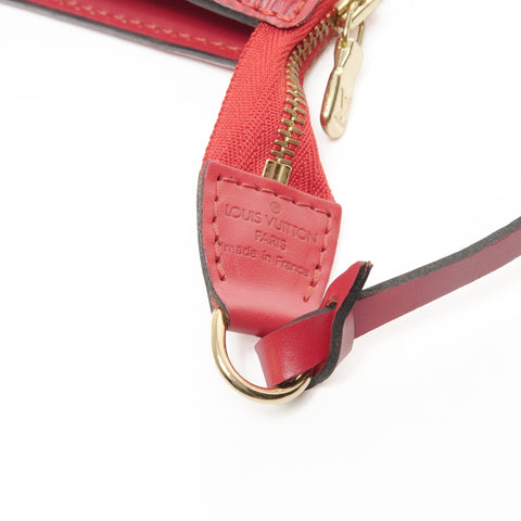 路易威登 1999 Epi Pochette Accessoires 手提包红色 WS24895