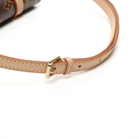 LOUIS VUITTON 2005 Monogram Pochette Marel Umhängetasche Braun WS24898