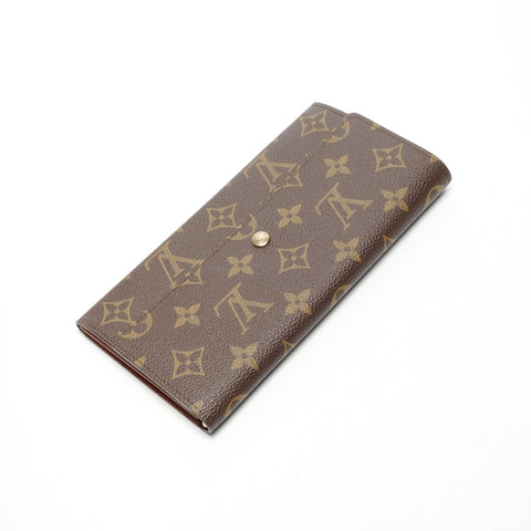 路易威登 Monogram 手拿包 Porto Monet 信用卡钱包 棕色 WS24899