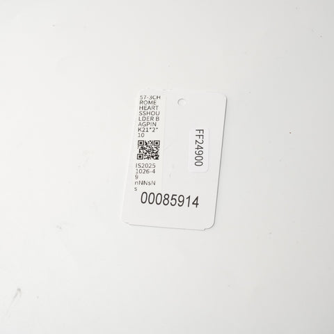 CHROME HEARTS 皮革公墓布补丁尖刺钱包粉色 WS24900