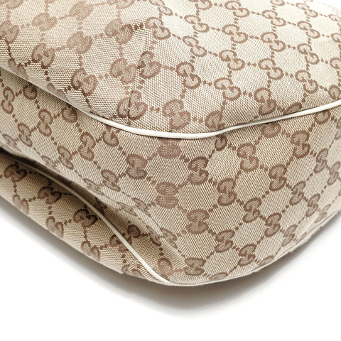 GUCCI GG 帆布 Shelly 单肩包 米色 WS24901