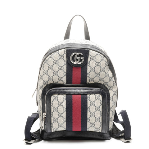 GUCCI Ophidia PVC GG Supreme 小背包日背包海军蓝 WS24902