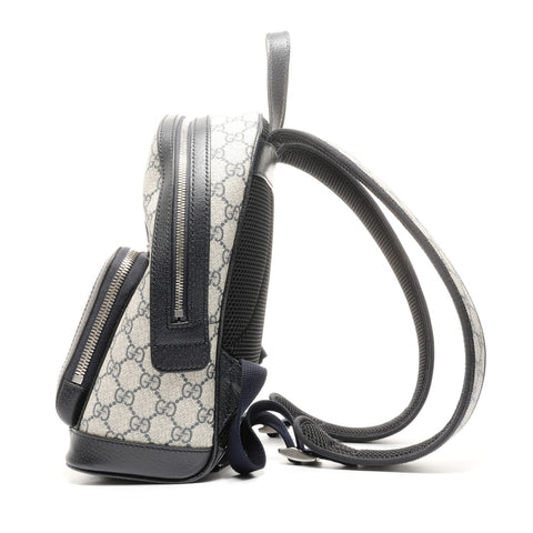 GUCCI Ophidia PVC GG Supreme 小背包背包海军蓝 WS24902