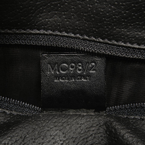 CELINE Macadam PVC 2way Handbag black WS24903