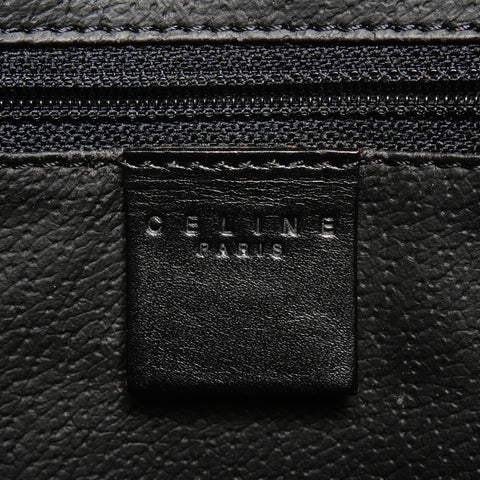 CELINE Macadam PVC 2way Handbag black WS24903