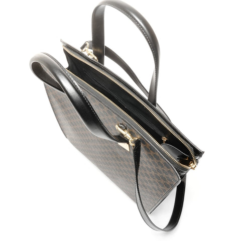 CELINE Macadam PVC 2way Handbag black WS24903