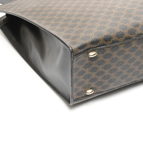 CELINE Macadam PVC 2way Handbag black WS24903