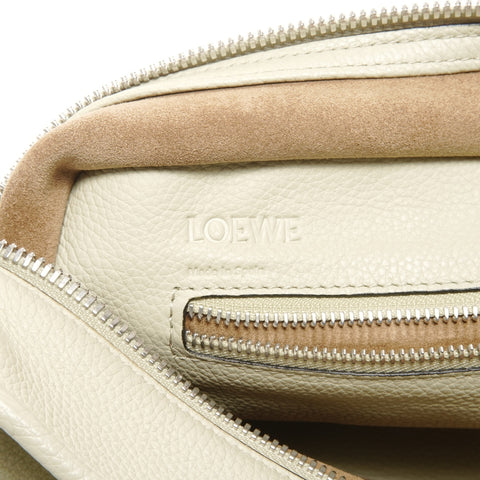 LOEWE 皮革 Amazona 28 柔和手提包 绿色 WS24905