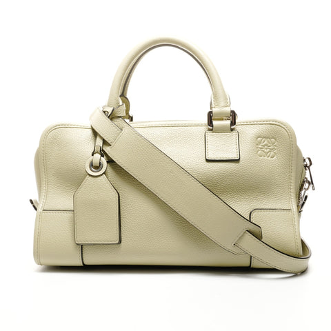 LOEWE Leder Amazona 28 Pastell Handtasche grün WS24905