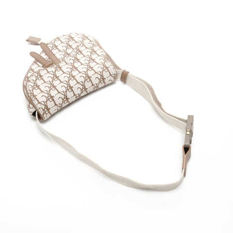 Christian Dior x Travis Scott Oblique 帆布单肩包 米色 WS24910