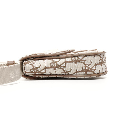 Christian Dior x Travis Scott Oblique 帆布单肩包 米色 WS24910