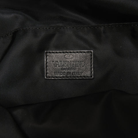 VALENTINO 尼龙饰钉背包·背包黑色 WS24911