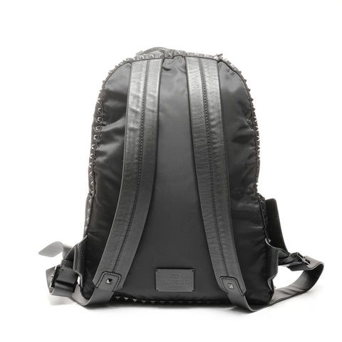VALENTINO 尼龙饰钉背包·背包黑色 WS24911