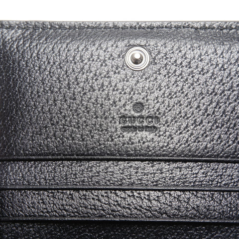 GUCCI GG Supreme Sherry 紧凑型钱包 双折钱包 海军蓝 WS24912