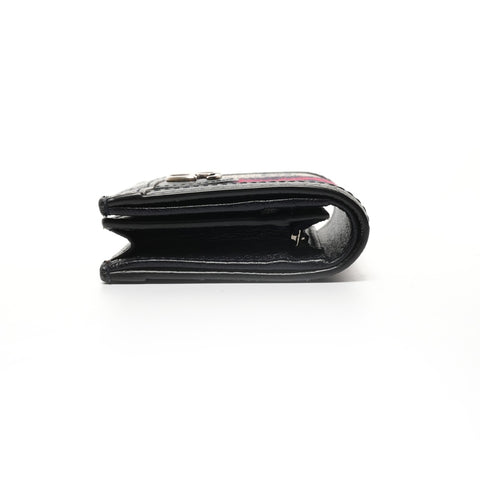 GUCCI GG Supreme Sherry 紧凑型钱包 双折钱包 海军蓝 WS24912