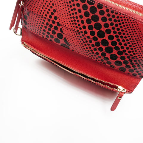 路易威登 2012 Portefeuille Ansolite Monogram 草间弥生钱包棕色 WS24914