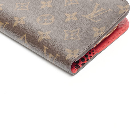 路易威登 2012 Portefeuille Ansolite Monogram 草间弥生钱包棕色 WS24914