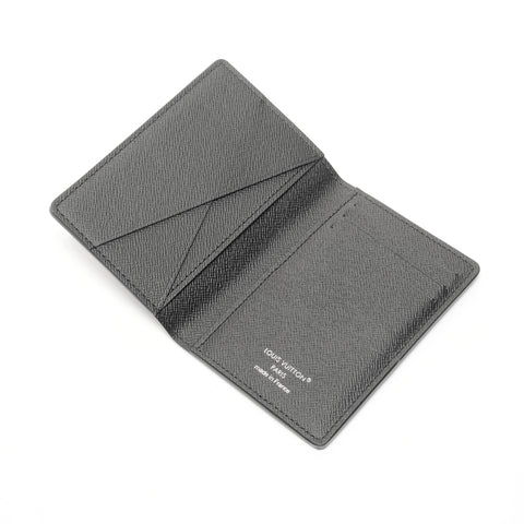 LOUIS VUITTON Card Case Organizer Do Posh Card Case black WS24917