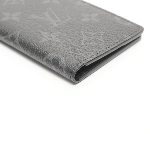 LOUIS VUITTON Card Case Organizer Do Posh Card Case black WS24917