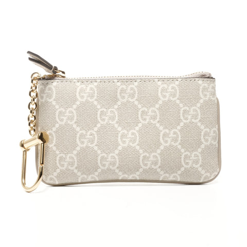 GUCCI GG Supreme GG Ophidia Key holder Coin case white WS24918