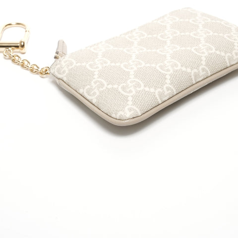 GUCCI GG Supreme GG Ophidia Key holder Coin case white WS24918