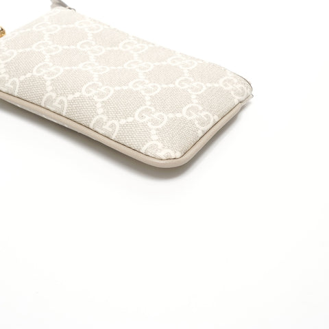 GUCCI GG Supreme GG Ophidia Key holder Coin case white WS24918