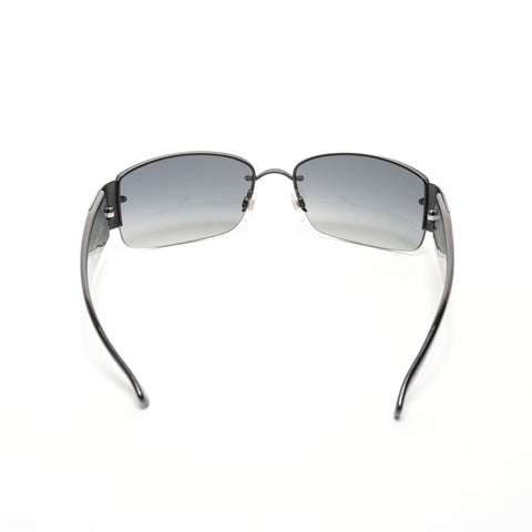 CHANEL Rimless gradient lenses sunglasses black WS24923