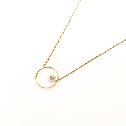 LOUIS VUITTON 2023 LV Eclipse Pearl M01239 Necklace gold WS24926