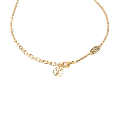 LOUIS VUITTON 2023 LV Eclipse Pearl M01239 Necklace gold WS24926