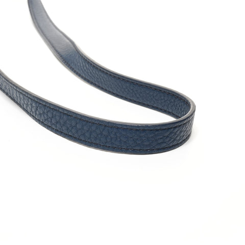 PRADA Leather 2way Shoulder Bag blue WS24927