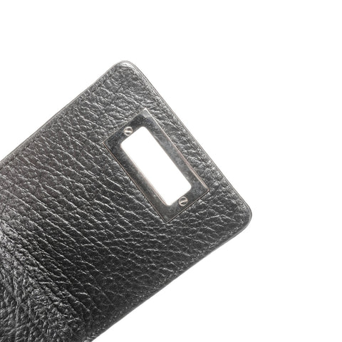 CHANEL No. 8 2003-2004 2.55 Calfskin Mademoiselle Shoulder Bag black WS24928