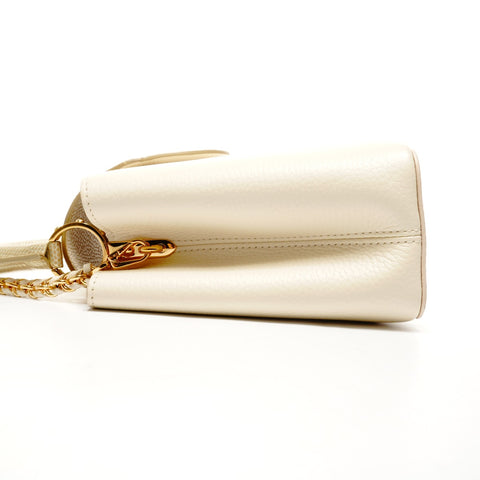 LOUIS VUITTON Capucines BB Exotic Elegance Handbag white WS24932