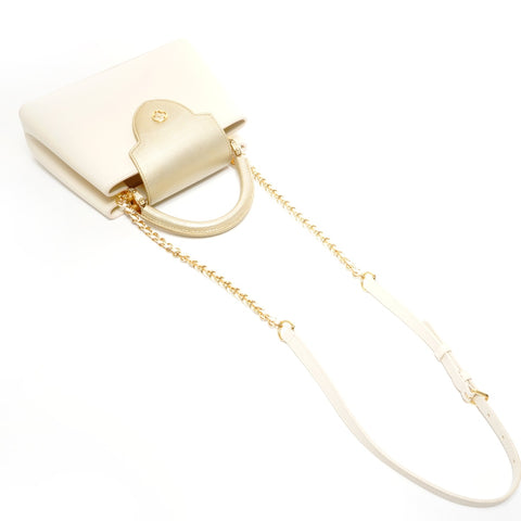 LOUIS VUITTON Capucines BB Exotic Elegance Handbag white WS24932