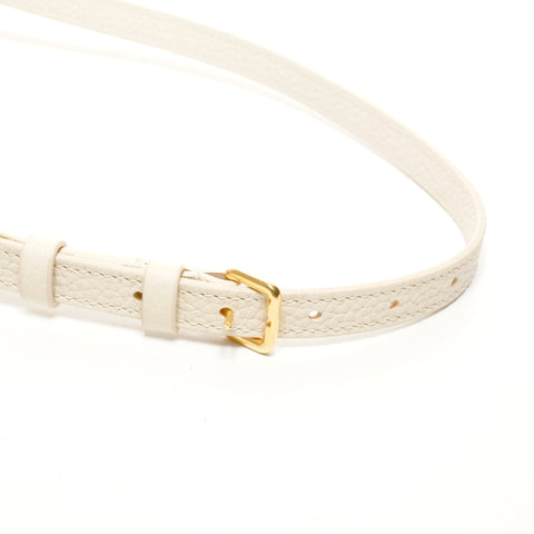 LOUIS VUITTON Capucines BB Exotic Elegance Handbag white WS24932