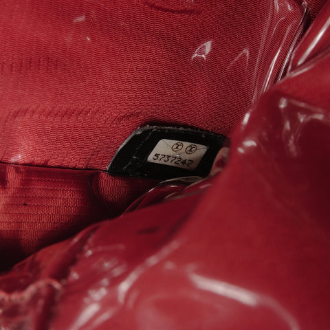 CHANEL No. 5 1997-1999 Nylon Travel Line Handbag black WS24933