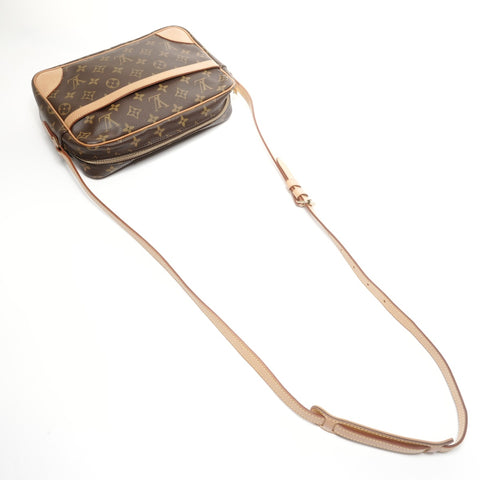 LOUIS VUITTON 2003 Monogram Trocadero 27 Shoulder Bag Brown WS24934