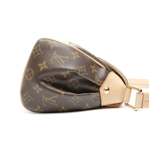LOUIS VUITTON 2008 Monogram Beverly MM Shoulder Bag Brown WS24935