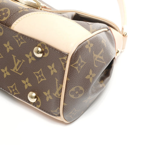 LOUIS VUITTON 2008 Monogram Beverly MM Shoulder Bag Brown WS24935