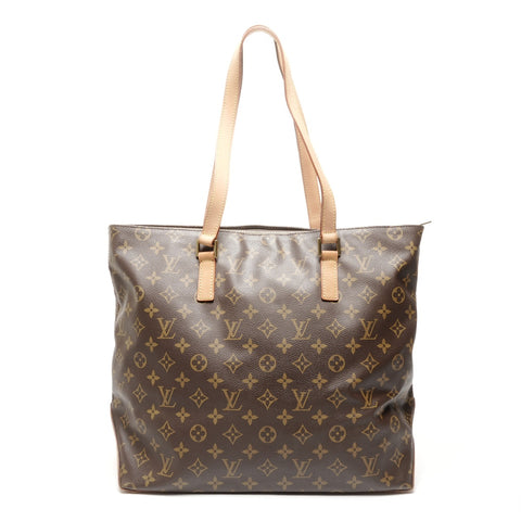 LOUIS VUITTON 2001 Monogram Cabas Maison Tote Bag Brown WS24936