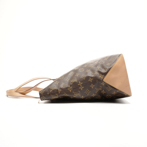 LOUIS VUITTON 2001 Monogram Cabas Maison Tote Bag Brown WS24936