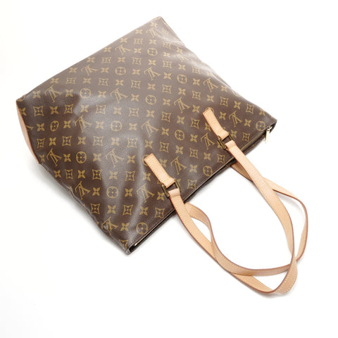 LOUIS VUITTON 2001 Monogram Cabas Maison Tote Bag Brown WS24936