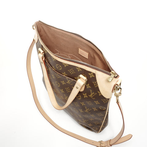 LOUIS VUITTON 2008 Monogram Odeon GM Shoulder Bag Brown WS24937