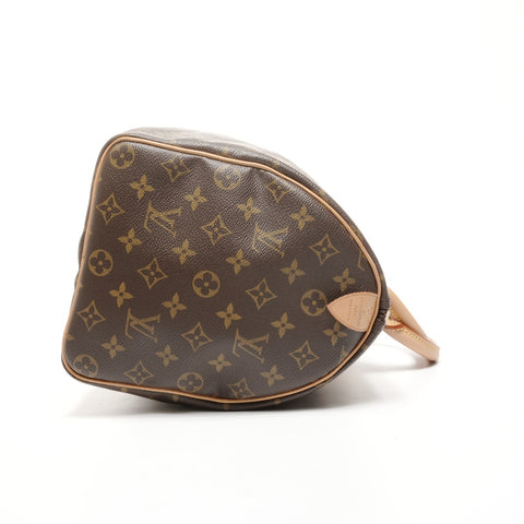 LOUIS VUITTON 2002 Monogram Speedy 35 Handbag Brown WS24938